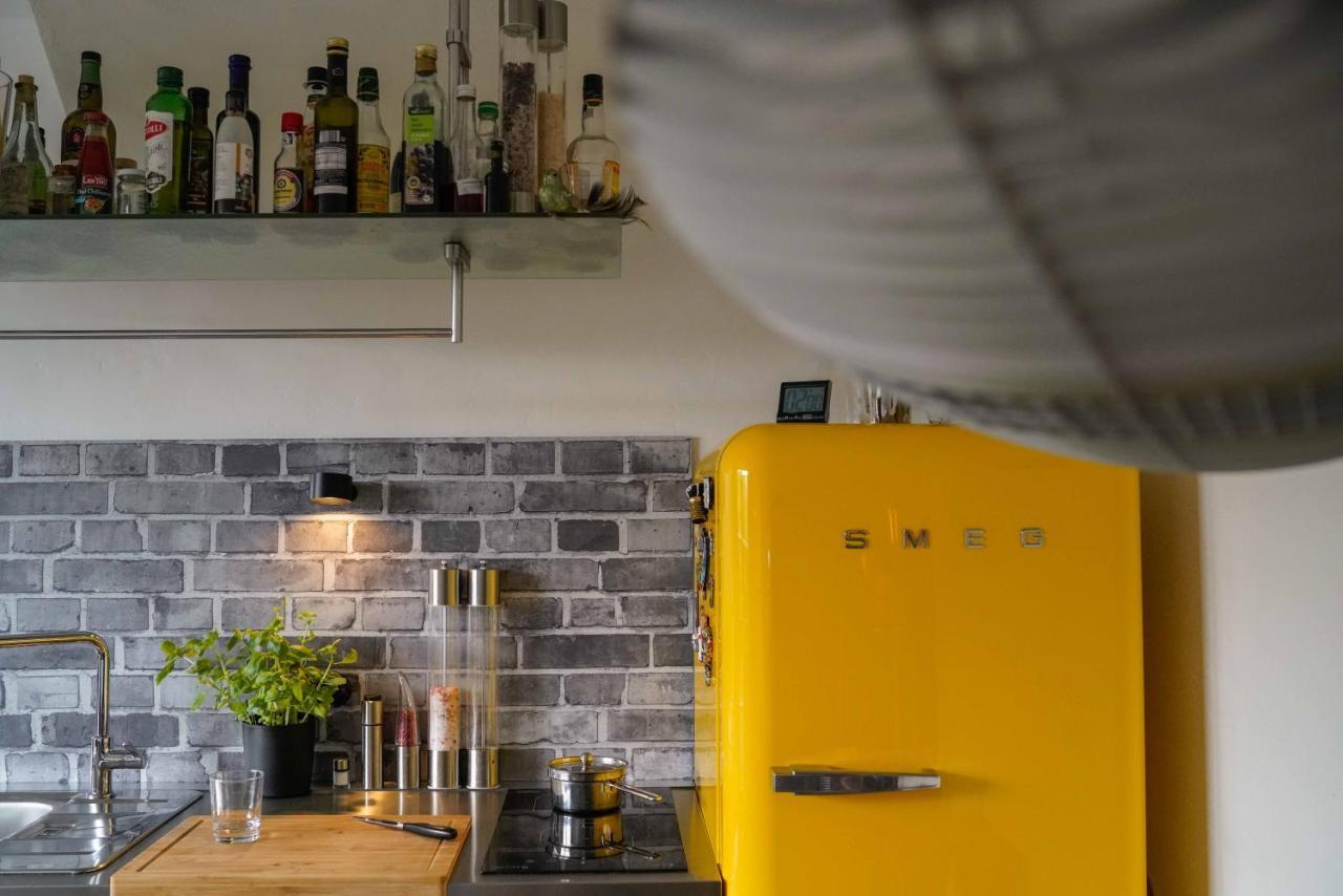 Apartment Mini-Loft Am Schloss 라에펠드 외부 사진